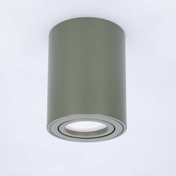 BRILAGI - Bodové svítidlo MIA 1xGU10/30W/230V 100x80 mm tmavě zelená
