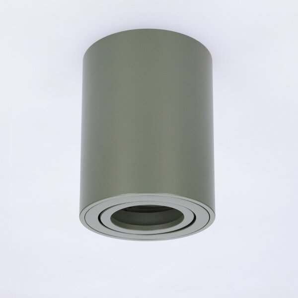 BRILAGI - Bodové svítidlo MIA 1xGU10/30W/230V 100x80 mm tmavě zelená
