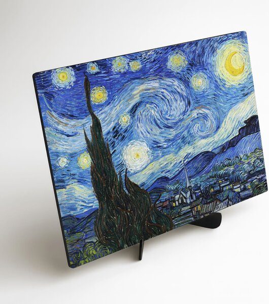 DUBLEZ | Obraz na stěnu - Starry Night, Vincent van Gogh | UV tisk, Premium