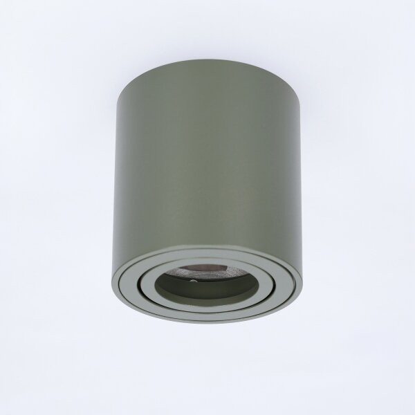BRILAGI - Bodové svítidlo MIA 1xGU10/30W/230V 84x80 mm tmavě zelená