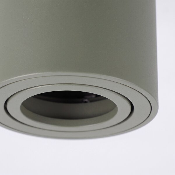 BRILAGI - Bodové svítidlo MIA 1xGU10/30W/230V 100x80 mm tmavě zelená