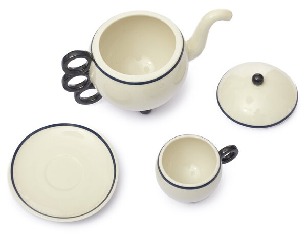 Modernista designové konvice Art Deco Kettle