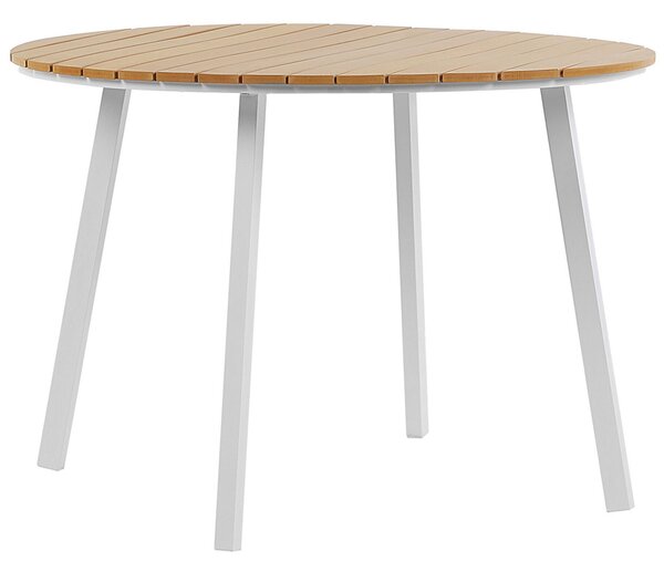 Zahradní jídelní stůl CAVOLI 105 cm 105 cm Hnědá