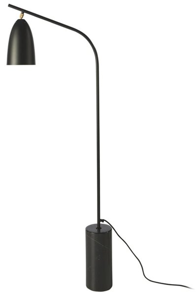 -25 % Dny MOMENTI– Černá kovová stojací lampa Angel Cerdá No. 8051, 147 cm