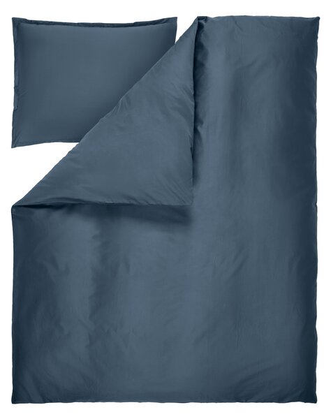Livarno® Saténové ložní povlečení, 140 x 200 cm, 70 x 90 cm (modrá) (100409732003)