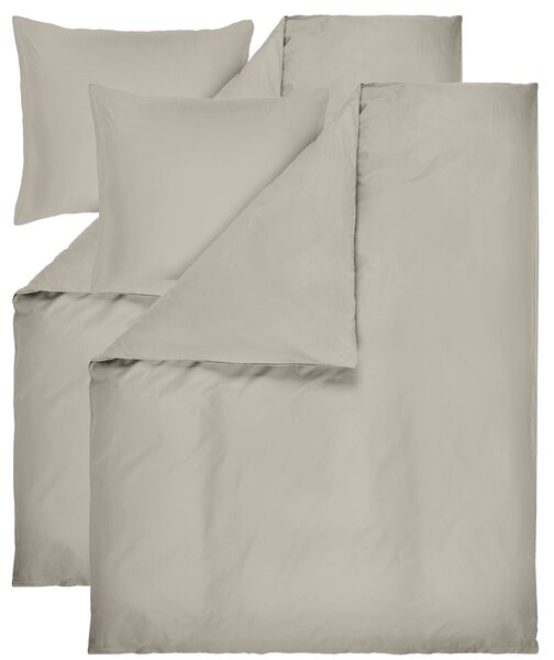 Livarno® Sada saténového ložního povlečení, 140 x 200 cm, 70 x 90 cm, 2dílná, béžová (800014556)