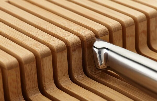 Joseph Joseph Bambusový organizér na nože DrawerStore Bamboo