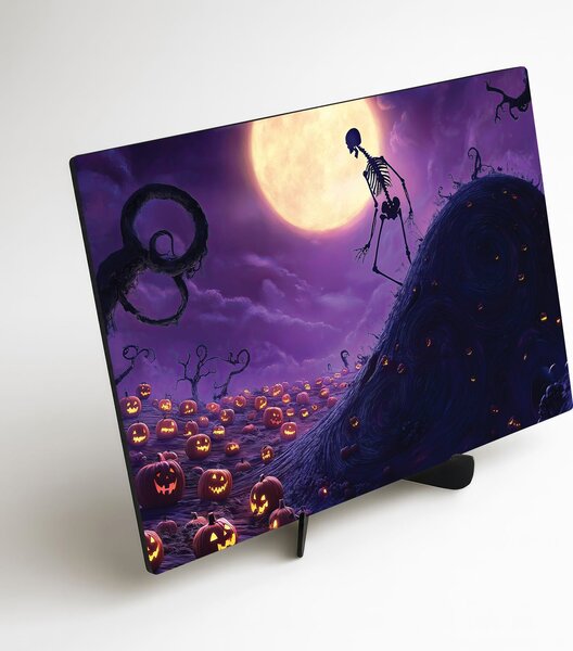 DUBLEZ | Halloween dekorace na zeď - Smrtka | UV tisk, Premium