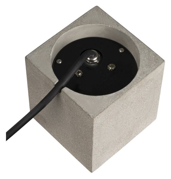 LA 1006409 CONCRETO FL stojací lampa, hranatá GU10 šedá 10 W - BIG WHITE (SLV)