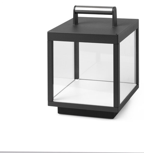 KERALA tmavě šedá přenosná stolní lampa - FARO