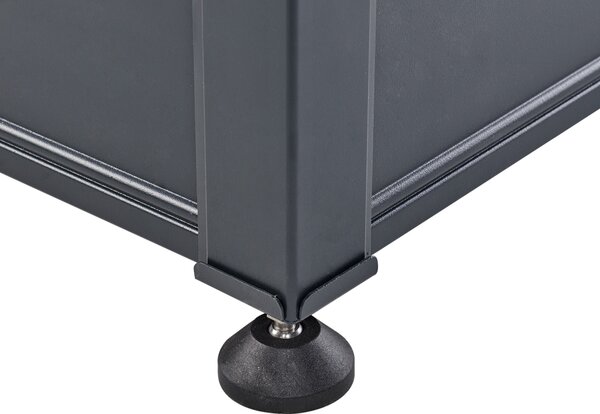 Úložný box CAMPALTO 123 cm 60 cm Tmavě šedá