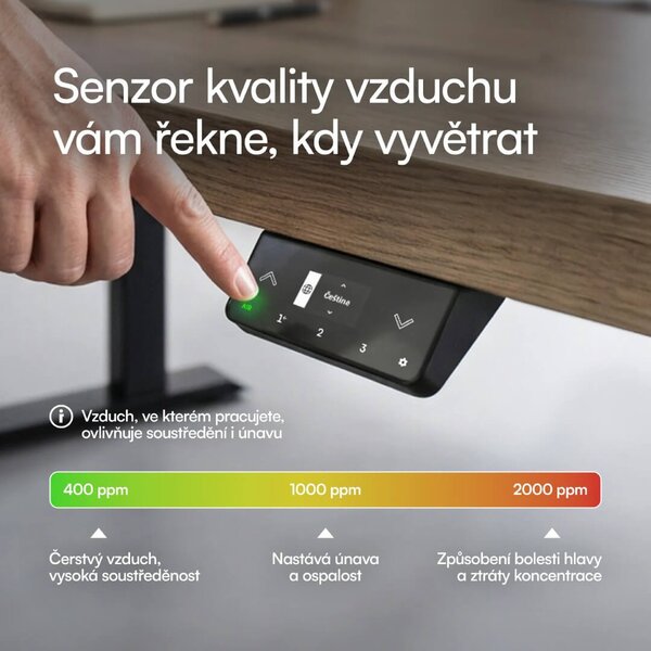 Výškově nastavitelný stůl Liftor Magic, , elektricky polohovatelný