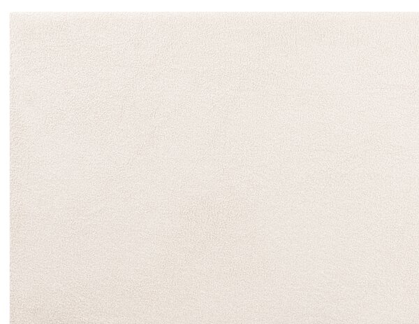 Postel s úložným prostorem ORBEY Buklé Krémově bílá 160 x 200 cm