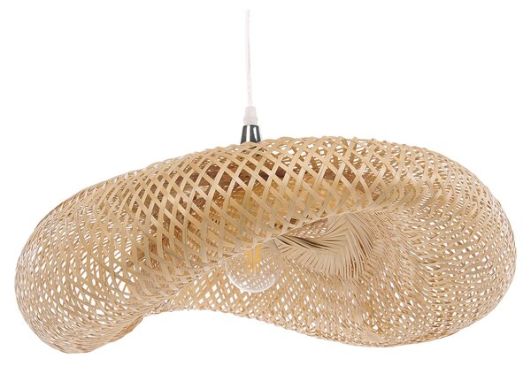 Závěsná lampa BOYNE Bambus Světle hnědá