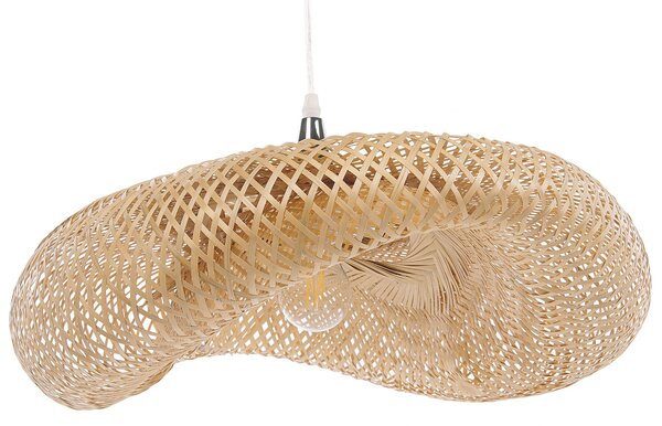 Závěsná lampa BOYNE Bambus Světle hnědá