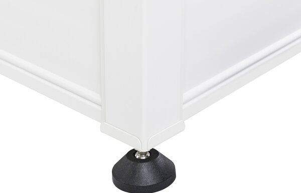 Úložný box CAMPALTO 123 cm 60 cm Bílá