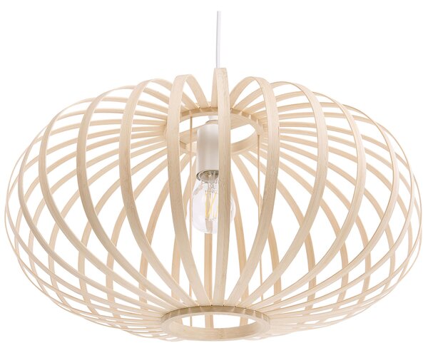 Závěsná lampa HAVEL Bambus Světle hnědá