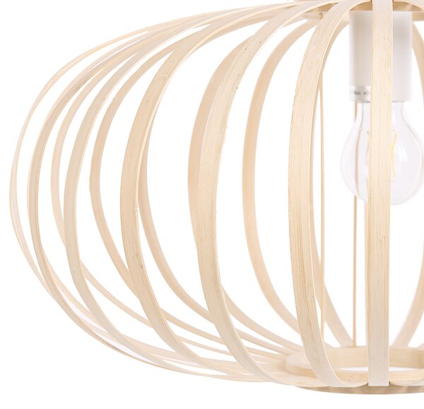 Závěsná lampa HAVEL Bambus Světle hnědá
