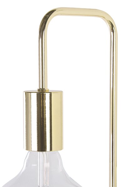 Nástěnná lampa SAVENA Zlatá Kov