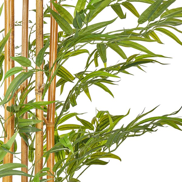 Umělá rostlina BAMBOO 220 cm Zelená