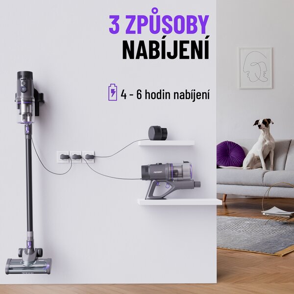 Noaton AVC600, tyčový bezdrátový vysavač