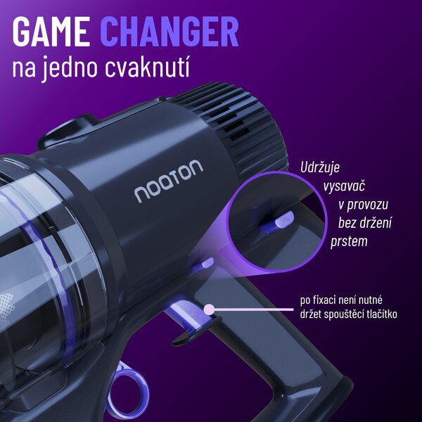 Noaton AVC600, tyčový bezdrátový vysavač