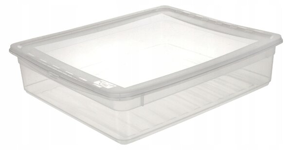 Keeeper Úložný box s víkem BEA Clearbox 9L, 39 x 35,5 x 9 cm