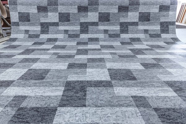 Koberec Havana 97 - šedý 1,7x5,25m (RO) - 4x2,8m