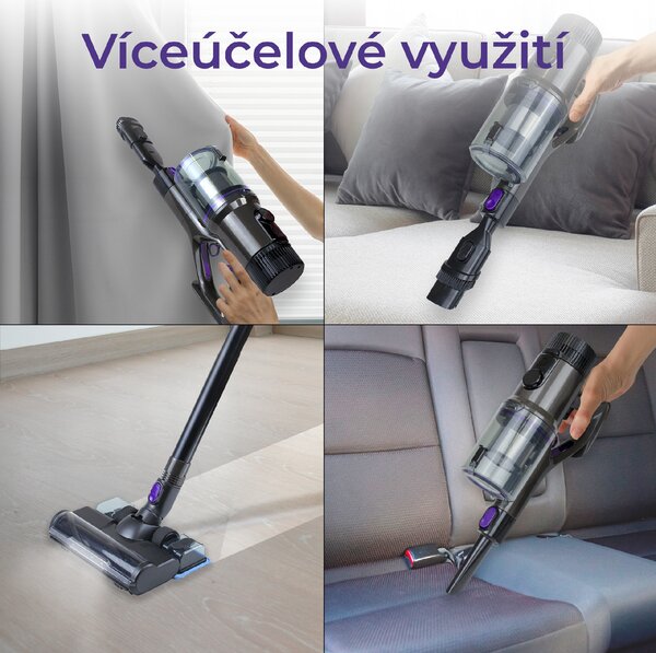 Noaton AVC600 Deluxe edition, tyčový bezdrátový vysavač (Zánovní)