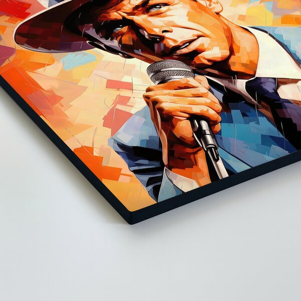 DUBLEZ | Retro obraz - Frank Sinatra | UV tisk, Premium