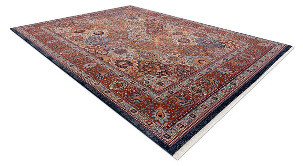 Makro Abra Kusový koberec klasický vlněný KESHAN 7576/53511 terakota hnědý Rozměr: 80x145 cm