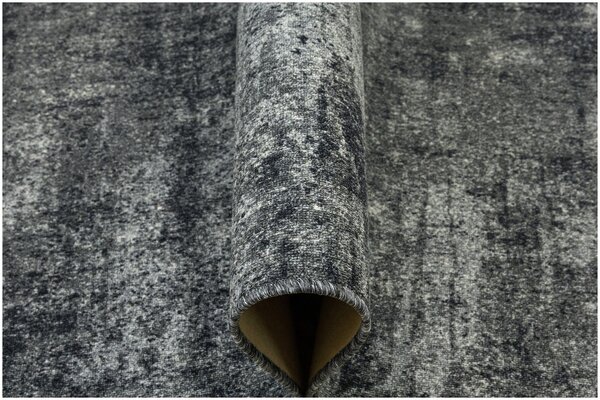 Kobercový ráj Kusový koberec Marl NEW 19 Beton Mramor šedý Rozměr: 100x200 cm