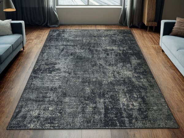 Kobercový ráj Kusový koberec Marl NEW 19 Beton Mramor šedý Rozměr: 100x200 cm
