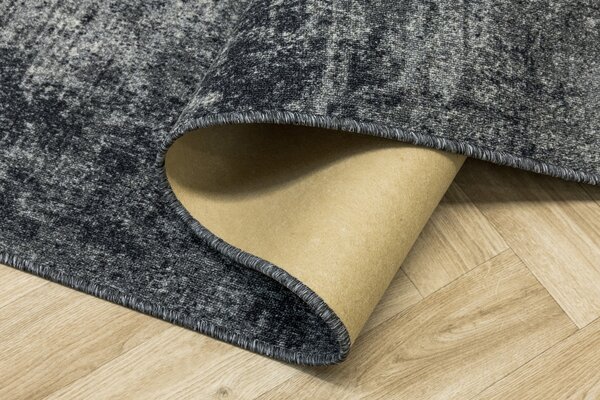 Kobercový ráj Kusový koberec Marl NEW 19 Beton Mramor šedý Rozměr: 100x200 cm