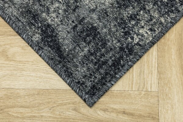 Kobercový ráj Kusový koberec Marl NEW 19 Beton Mramor šedý Rozměr: 100x200 cm