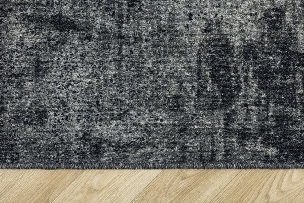 Kobercový ráj Kusový koberec Marl NEW 19 Beton Mramor šedý Rozměr: 100x200 cm