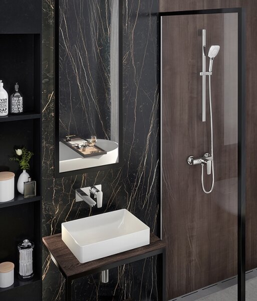 Novaservis - Umyvadlová baterie pro podom. instalaci METALIA ECO lesklý chrom