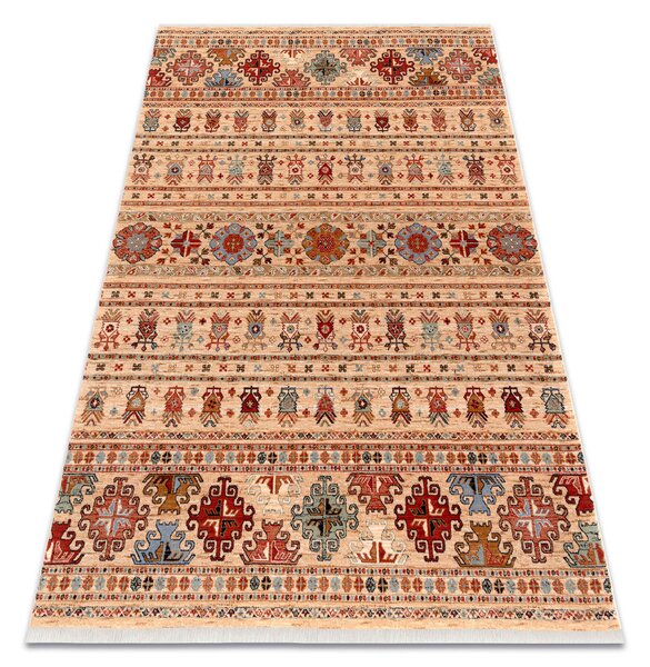 Makro Abra Kusový koberec klasický vlněný KESHAN 7684/53555 béžový terakota Rozměr: 120x145 cm
