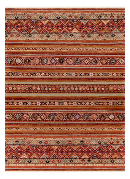 Makro Abra Kusový koberec klasický vlněný KESHAN 7685/53578 terakota hnědý Rozměr: 80x145 cm