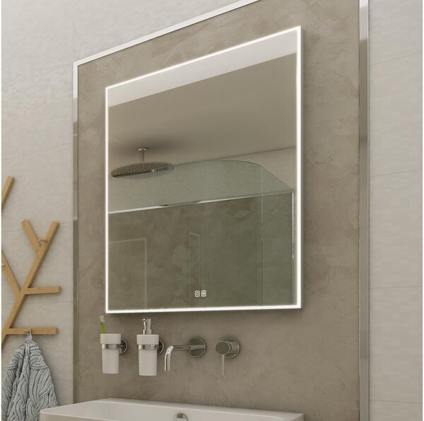 NIMCO ZP 13001VX - LED Koupelnové podsvícené zrcadlo 3000-6500K 70x50 cm IP44