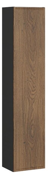 Comad Koupelnová sestava s deskou a skříňkami Talia Casella 120 cm černý mat/dub casella