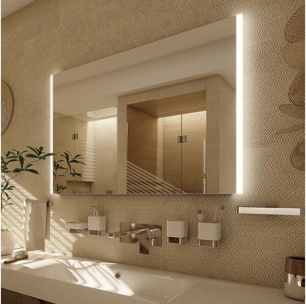 NIMCO ZP 11019 - LED Koupelnové podsvícené zrcadlo 6500K 70x90 cm IP44
