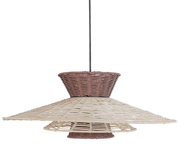 Závěsná lampa KABOMPO Ratan Hnědá