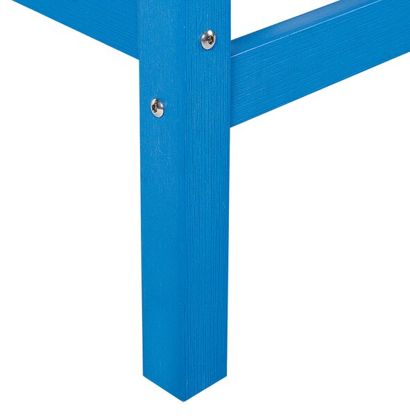 Zahradní barový stůl ADIRONDACK 60 cm 59 cm Syntetický materiál Modrá