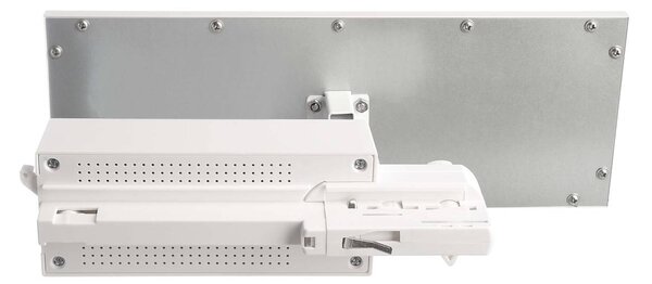 Deko-Light LED panel TRACK LIGHT, bílý, 3 fáze, 4 000 K, zapnuto/vypnuto, Bílá / opál, Chodba, Hliník, Moderní