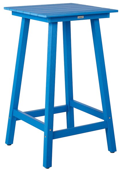 Zahradní barový stůl ADIRONDACK 60 cm 59 cm Syntetický materiál Modrá