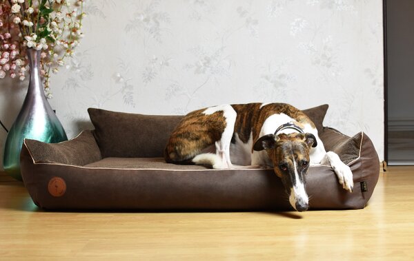 Lauren Design Pelech Rocky Orthopedic, hnědý Velikost: M (83 x 73cm)