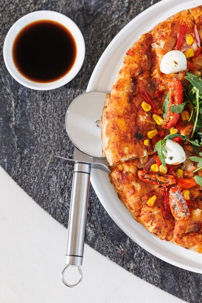 Talíř na pizzu Mikasa Chalk 32 cm porcelán MKCHPIZZA32