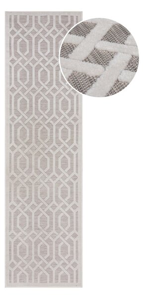 Béžový venkovní koberec běhoun 230x66 cm Mondo - Flair Rugs