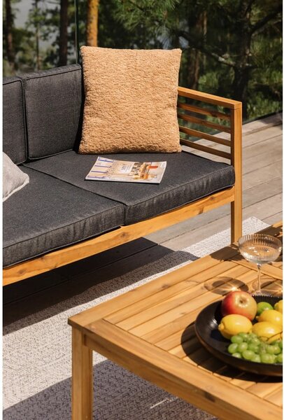 Bílý/béžový venkovní koberec 150x80 cm - NORTHRUGS